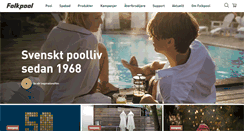 Desktop Screenshot of folkpool.se